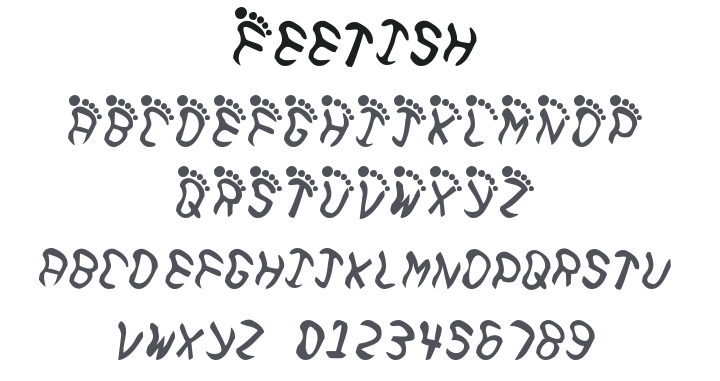Feetish Font