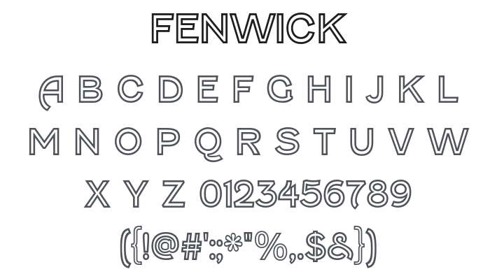 Fenwick Font