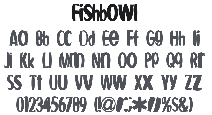 Fishbowl Font