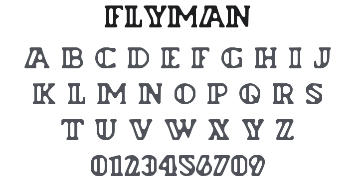 Flyman Font