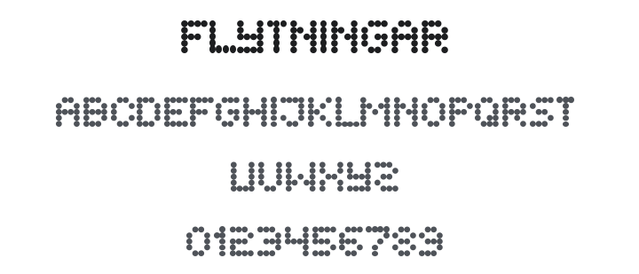 Flytningar Font Family