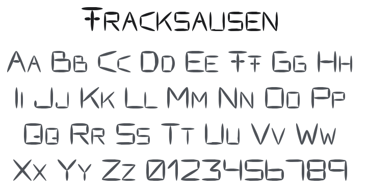 Fracksausen Font