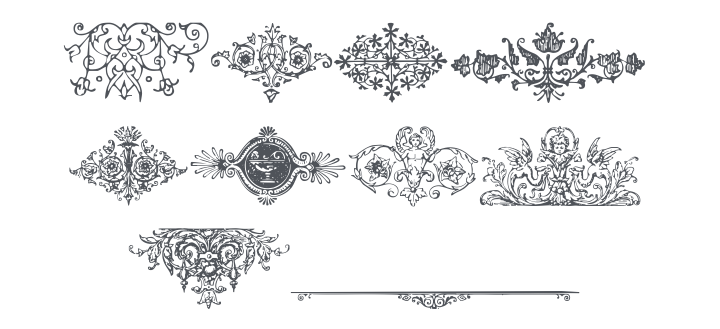 Fraktur Schmuck Font