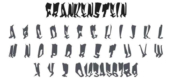 Frankenstein Font