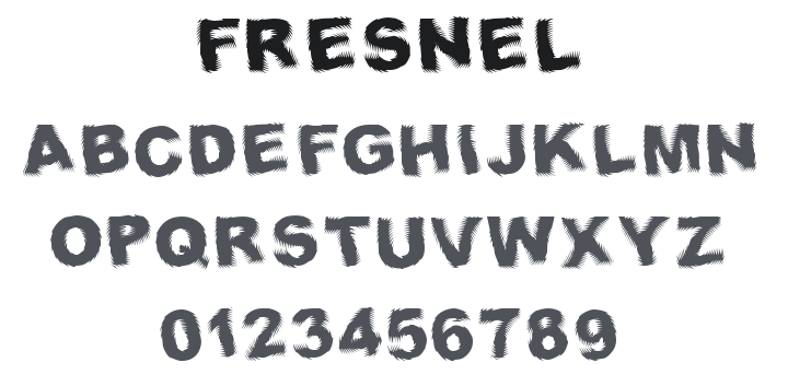 Fresnel Font