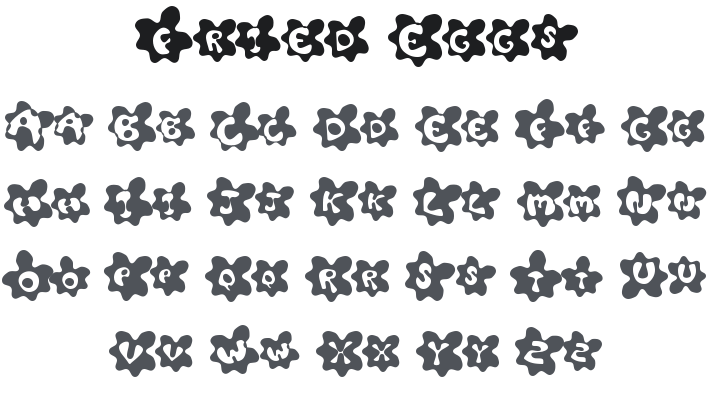 Fried Eggs Font