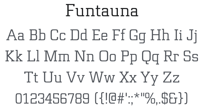 Funtauna Font Family