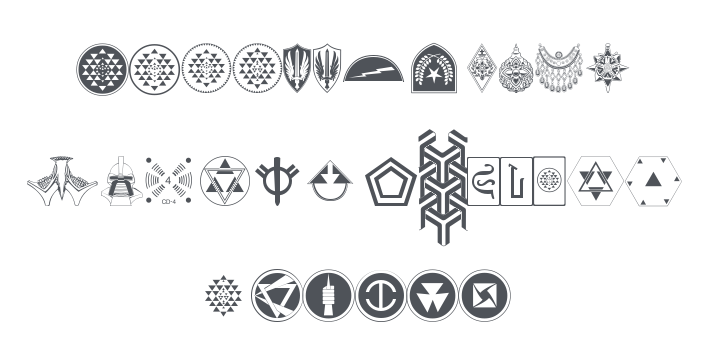 GalacticaBats Font