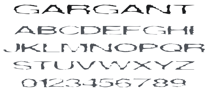 Gargantua Font