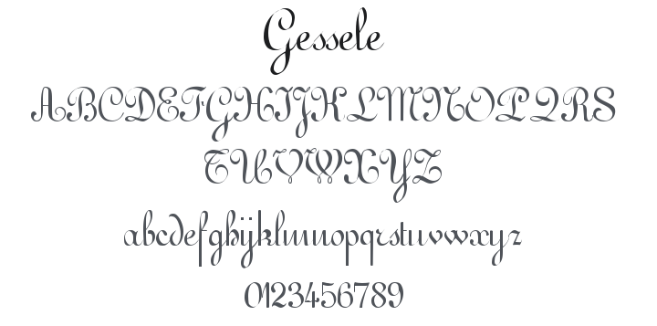 Gessele Font
