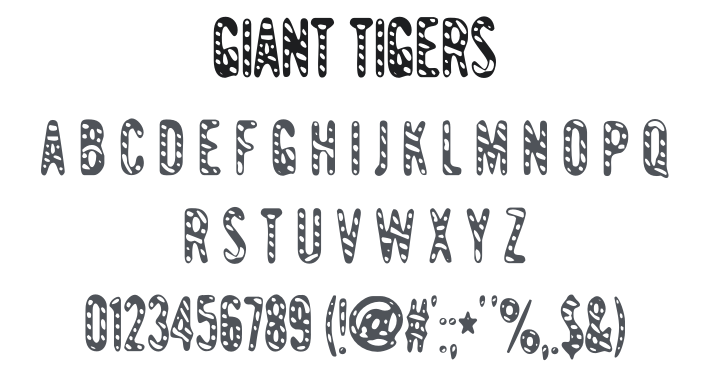 Giant Tigers Font Family