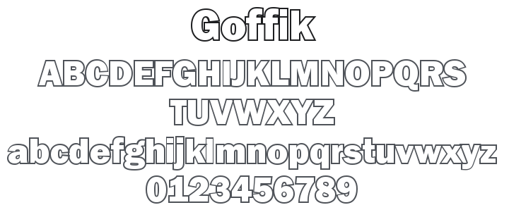 Goffik Font Family