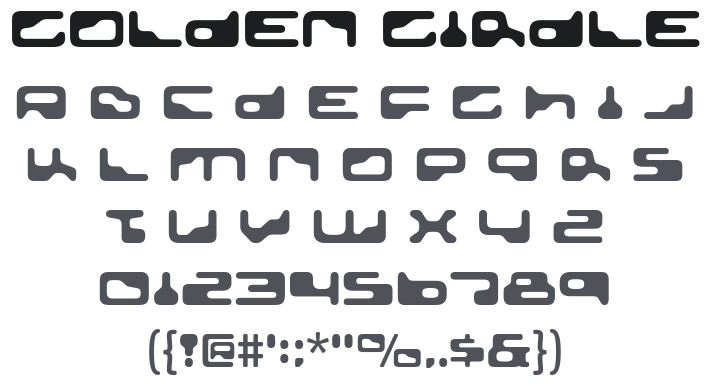 Golden Girdle Font