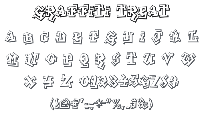 Graffiti Treat Font Family