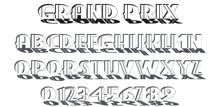 Grand Prix Font