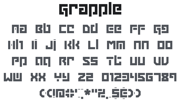 Grapple Font