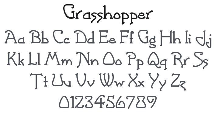Grasshopper Font