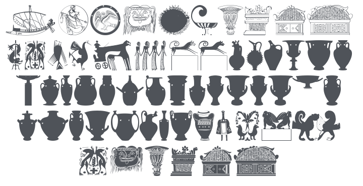 Greek Art Font