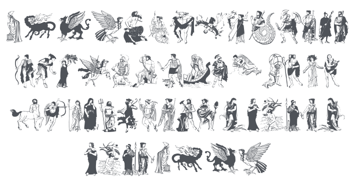 Greek Mythes Font
