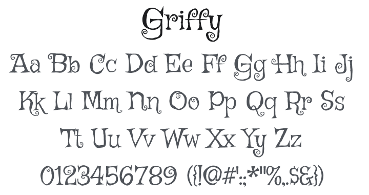 Griffy Font