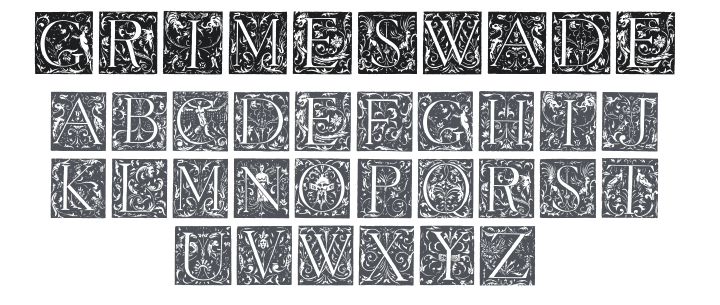 Grimeswade Font