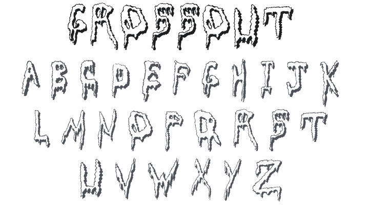 Grossout Font Family