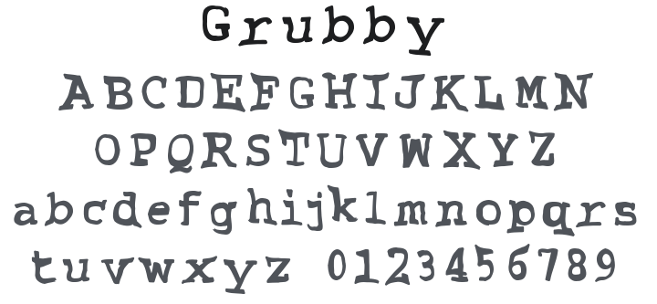 Grubby Font