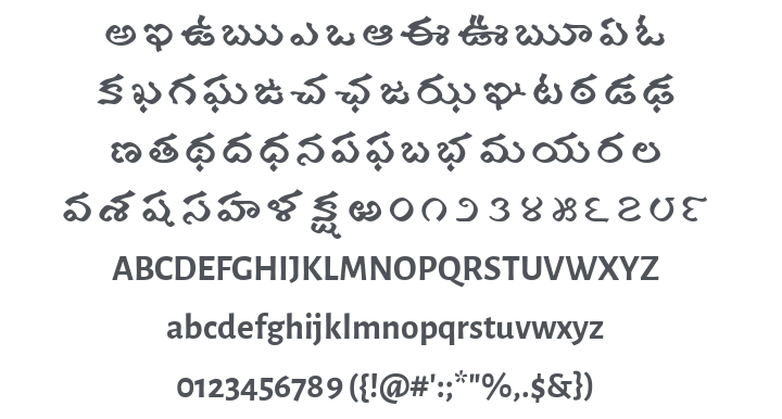 Gurajada Font