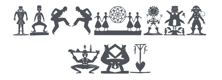 Hans Christian Andersen's Paper Cuttings Font