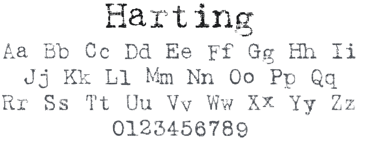Harting Font