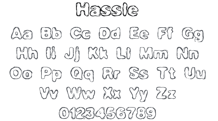 Hassle Font