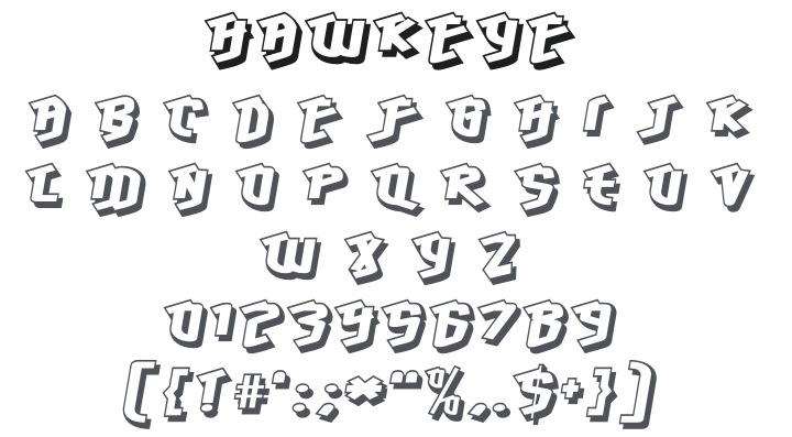 Hawkeye Font Family