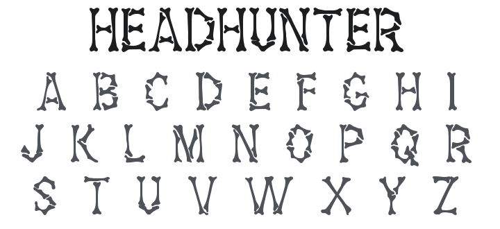 Headhunter Font Family