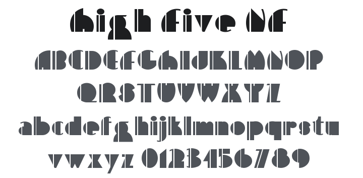 High Five NF Font Family