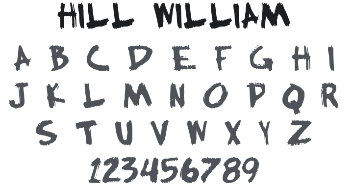 Hill William Font