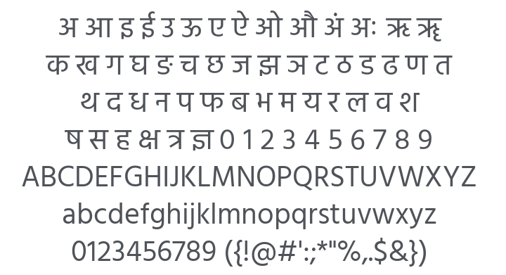 Hind Font Family