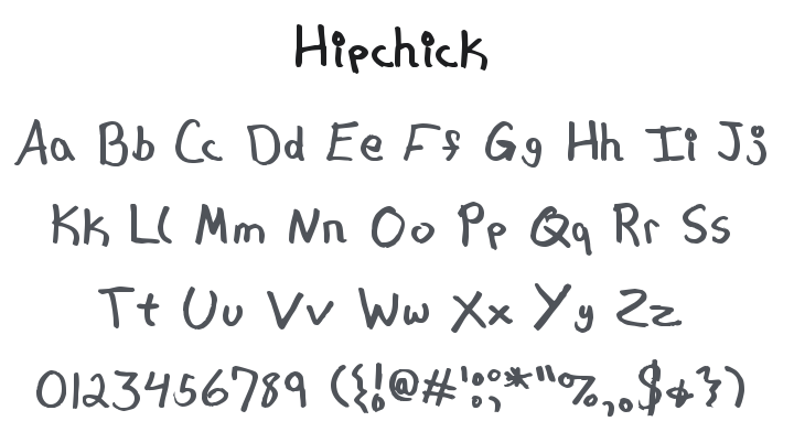 Hipchick Font