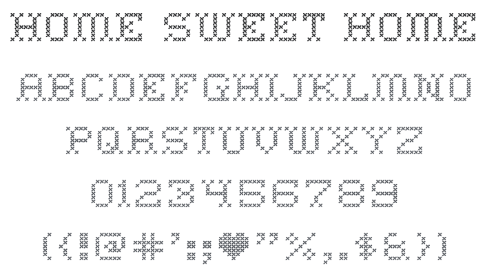 Home Sweet Home Font Family