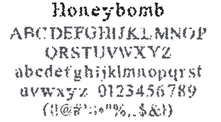 Honeybomb Font
