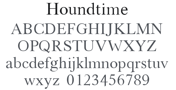 Houndtime Font