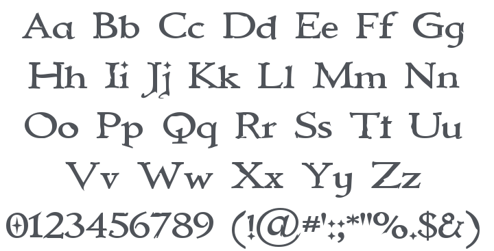 Immortal Font Family