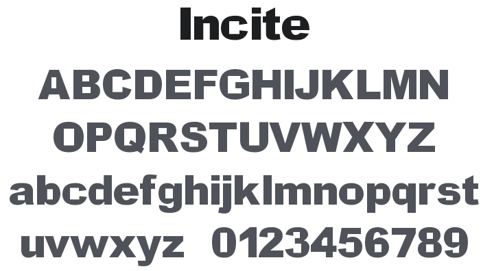 Incite Font