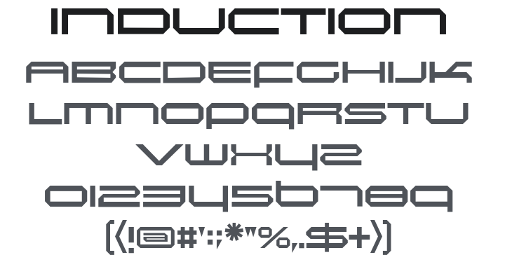 Induction Font
