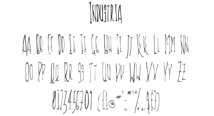 Industria Font