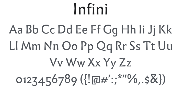 Infini Font Family