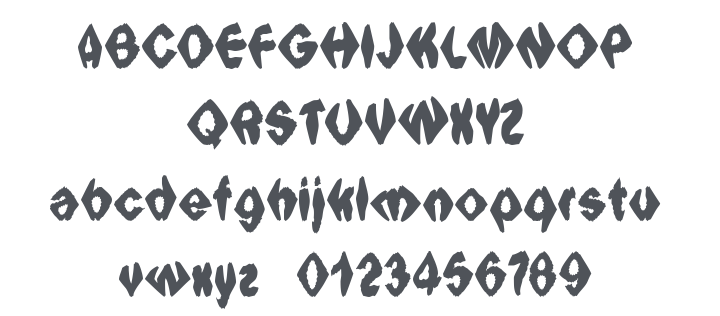 Ingothical Weird Font Family