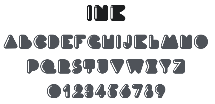 Ink Font