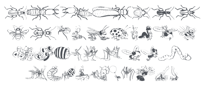 Insects MK Font