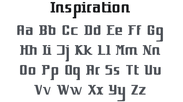 Inspiration Font