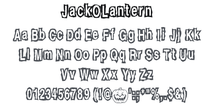 JackOLantern Font